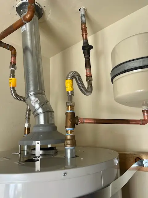 Water heater installation and plumbing repair in Warren Glen